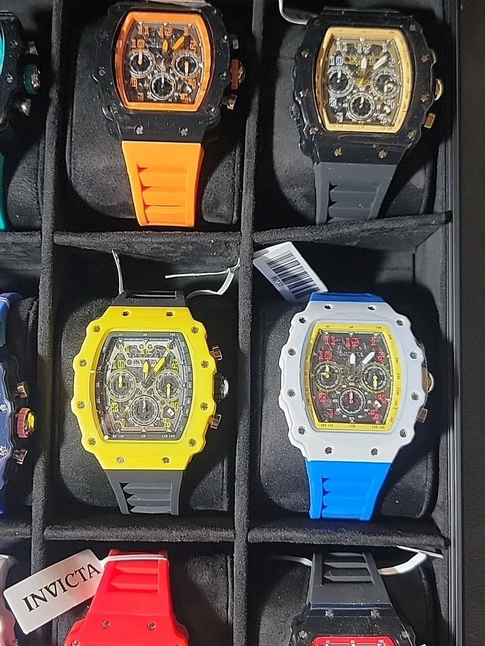 INVICTA RACING LIMITED EDITION COLLECTORS SET OF CHAMPIONS 12 SLOT CASE MONACO